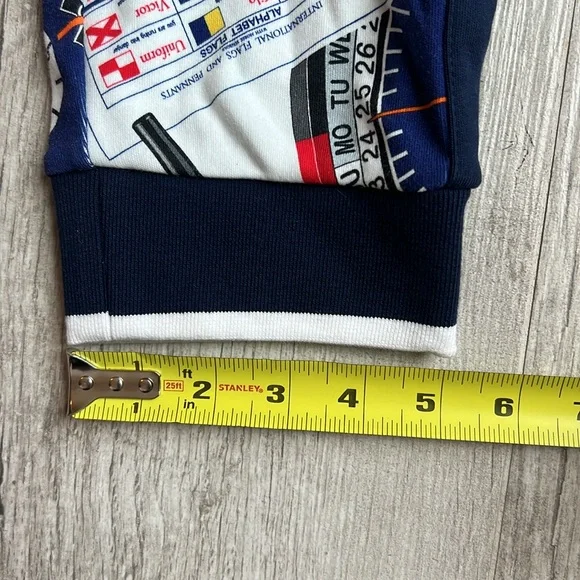 Polo Ralph Lauren Oceans Challenge 12m‎ Yacht Nautical Collage Pants Jogger M